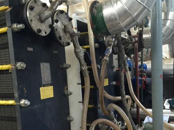 德州熱交換器施工現(xiàn)場(chǎng)